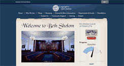 Desktop Screenshot of bethsholomlawrence.org
